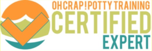 Badge experte certifiée Oh Crap Potty Training par Jamie Glowacki